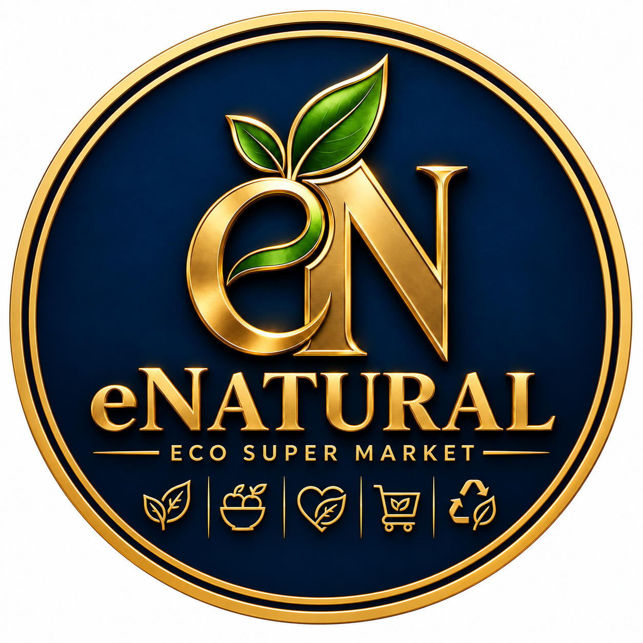 eNatural Eco Super Market logo